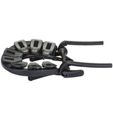 EARTHLITE Massage Table Face Cradle CARESS - Self-Adjusting, Innovative Headrest with Luxurious Strata Face Pillow, Black