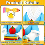 Aymolas Back to School Porch Goose Outfits Teacher Goose Costume