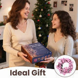 Cherry LED Tree Branch Lights for Wall, Cherry Blossom Willow Vine Twig Decor Garland with 72 LED Lights and Remote,8 Lighting Modes,Christmas Decorations Indoor for Home Wall Door Window (63inch)