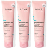 Boka Fluoride Free Toothpaste Nano Hydroxyapatite Toothpaste - Watermelon Mint Flavor, 4 oz 3Pk US Manufactured