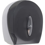 Georgia-Pacific Single-Roll Jumbo Toilet Paper Dispenser by GP PRO (Georgia-Pacific), Translucent Smoke, 59009, 10.610" W x 5.390" D x 11.290" H