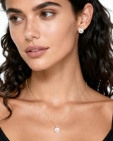 Watforsh 14K Gold Plated Pearl Jewelry Set for Women