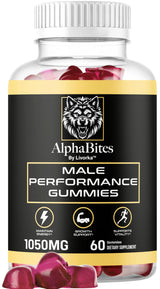 Alpha Bites - Original Formula 7 in 1 Alpha Bites Gummies, AlphaBites for Men, Official Alpha Bites Advanced Premium Formula Performance and Energy, Alpha Bite Gummy Reviews, for 1 Month