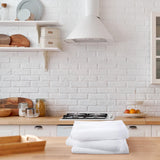 Patelai Sublimation Dishtowel Absorbent Multi Purpose Kitchen Dish Towels Blank DIY Dishcloth Bathroom Towel for Fall Christmas Kitchen Home Decor,16 x 24 Inch(16 Pieces)