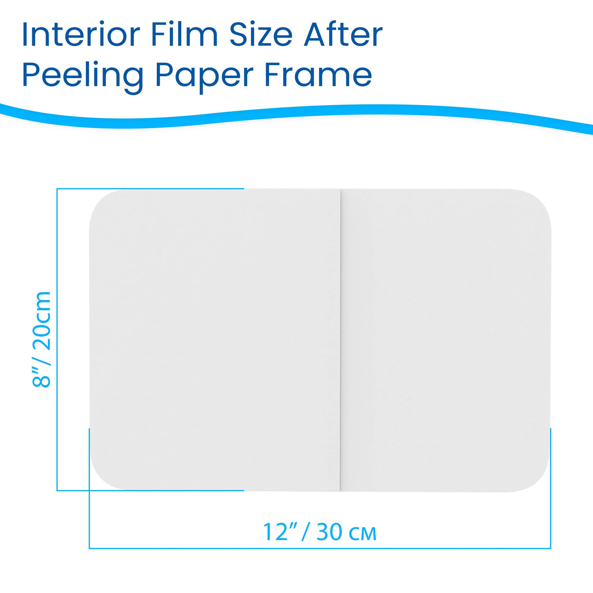 Houseables Waterproof Bandages, Transparent Film Dressing, Waterproof Bandages Post Surgical, Wound Covers for Showering, Swimming Tattoo Cover, After Surgery Protector, Clear, Large, 8x12, 10 Pack