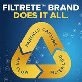Filtrete 20x25x1 Air Filter, 3M MERV 1 HVAC AC Furnace Filter Replacement, 6-Pack (Actual Size 19.69x24.69x0.88 in)