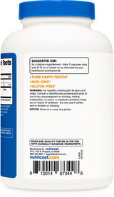 Nutricost Bamboo Extract, 400 mg, 240 Capsules - Vegan, Gluten Free and Non-GMO - 120 Servings with 800 mg