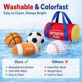 KMUYSL My First Sports Bag, Soft Sensory Balls for Baby Toys 0-12 Months