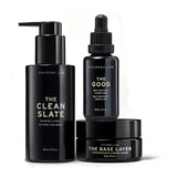 Caldera + Lab The Regimen, Vegan Skin Care Bundle: Gentle Foaming Cleanser, Ultra-Hydrating Moisturizer & Multi-Functional Facial Serum – MADE SAFE Certified