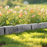 16 Pack Garden Landscape Edging Borders, Lawn Edging for Landscaping, No Dig Fencing Lawn Border, DIY Outdoor Patio Yard Balcony Landscaping, for Lawn Yard Pathway Divider 20 Ft Total
