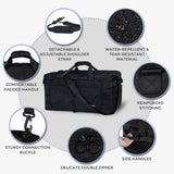 Fmeida 65L Duffle Bag Foldable Travel Duffel Bags for Men Women Travel Bag