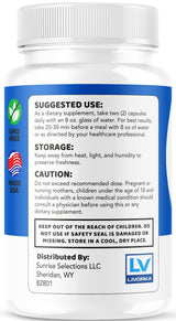 (2 Pack) Nerve Flow - Official NerveFlow Advanced Nerve Support Pills, Nerve Flow Supplement Capsules, NerveFlow Natural Pills Maximum Strength Multivitamin Advanced Formula, 120 Capsules For 2 Months
