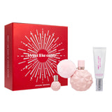 Ariana Grande Sweet Like Candy Limited Edition Holiday Set – Includes Eau de Parfum, Hand and Body Cream, and Deluxe Mini Parfum