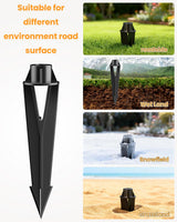 Cheopha Landscape Light Stakes Replacement 1/2 NPT Female Thread ABS 6-Pack