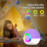 Heroange Karaoke Microphone Machine Toys for Kids Adults, Mini Portable Bluetooth Speaker with 2 Wireless Mics, Christmas Birthday Gifts for Boys Girls Ages 3 4 5 6 7 8 9 10 11 12+ Year (Purple)