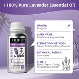 HIQILI 16 Ounces Lavender Essential Oil Pure, 100% Natural for Aromatherapy Diffuser, Skin Care, Hair, Includes Premium Glass Dropper-16 Fl Oz