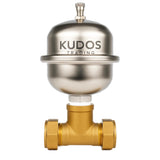 Kudos-Trading 15mm Shock Arrestor Water Hammer Arrestor for Washing Machines – Brass Compression Fit Valve, Noise Reducer, Protects Plumbing System, Easy Installation.