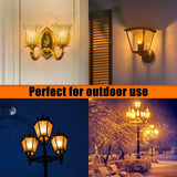 Bestview LED Flame Effect Light Bulbs,3 Modes Smart E26 Chandelier Base Flickering Candle Fire Light Bulb for Halloween, Christmas, Party, Porch, Indoor&Outdoor Home Decoration (6 Pack)