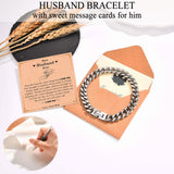 EFVISD Gift for Him Husband Bracelet Gifts Presents from Wife