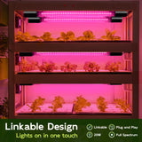 Hlite 16inch LED Grow Lights - Linkable Grow Lights for Indoor Plants