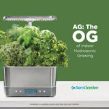 AeroGarden Harvest Elite, Stainless Steel