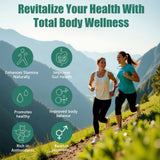 Hemdnt Sea Moss Gummies 16-in-1, with Bladderwrack & Burdock Root, Organic Immune Support, Energy, Digestion – Vegan, Non-GMO, Gluten-Free (60 Gummies)