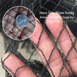 Junkogo Bird Netting 50x50 Ft, 1 in Mesh Heavy Duty Garden Netting