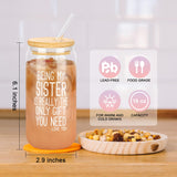 Sister Birthday Gifts, Christmas Birthday Gifts for Sister Sis, Mothers Day Ideas Present Basket Set of 6