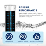 MARRIOTTO Water Filter Compatible with XWFE (Built-in CHIP), Replacement for GE XWFE, XWF Refrigerator Water Filter Pack of 2