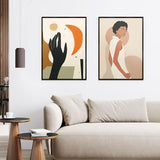 upsimples 20x28 Poster Frame, Easy Slide-In Assembly, Black, 3 Pack