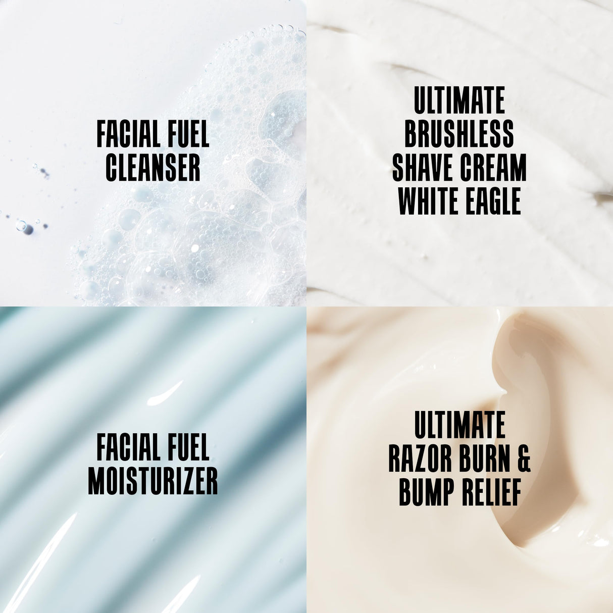 Kiehl's Men's Shaving Regimen Gift Set - $88 Value Including Face Wash, Shaving Cream, After Shave Gel & Face Moisturizer - For All Skin Types