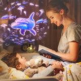 LytRdIt 21 Sets of Films, Kids Night Light Projector, Star Galaxy Projector with 360 Rotating for Kids Baby Girls, Birthday, Christmas, Nursery, Room Decor
