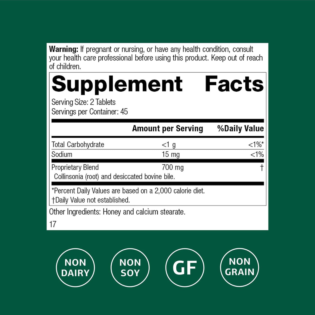 Standard Process Inc. Cholacol - Gallbladder Support Supplement - Fat Digestion Supplement for Digestive Health & Bile Support - Gluten-Free, Non-Dairy & Non-Soy - 90 Tablets