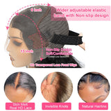 KinMos Bob Wig Human Hair 200 Density 13x6 Body Wave HD Lace Front Wigs Human Hair Glueless Lace Frontal Bob Wigs Short Bob Wigs for Black Women Pre Plucked with Baby Hair (14 inch, Bob Wig)