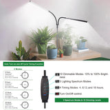 CalKoo Professional Grow Lights for Indoor Plants Growing, Full Spectrum