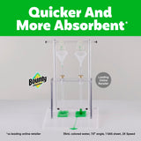 Bounty Quick-Size Paper Towels, White, 8 Family Triple Rolls = 27 Regular Rolls