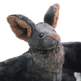 Enivtfz Large Bat Plush Toys, Creepy Goth Lifelike Bats Plushie Dolls, Soft Hugging Toys for Halloween, Easter, Christmas, Valentines, Birthday Gifts