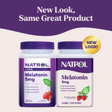 Natrol Melatonin Gummies, Sleep Support, 140 Strawberry-Flavored Adult Melatonin Gummies, 5 mg Sleep Aids for Adults
