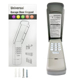 Universal Garage Door Opener Keypad for Liftmaster Chamberlain Craftsman Wayne Dalton Openers Produced Since 1993, Wireless Keypad Keyless Entry, Replaces 877/878MAX 377/977/877/66LM, Safe Security