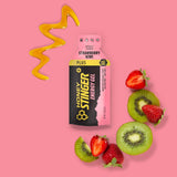 Honey Stinger Strawberry Kiwi Energy Gel, Caffeinated & Gluten Free with Organic Honey, for Exercise, Running and Performance, Sports Nutrition for Home & Gym, Pre and Mid Workout, 24 Pack