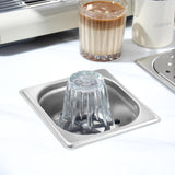 Pitcher Rinser , DIBTSA Automatic Glass Cup Washer , 304 Stainless Steel Coffee Milk Tea Cup Cleaner, for Home Kitchen Hotel Bar Restaurant (6.9x6.3x2.6 Inch)