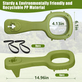 Tree Supports Young Trees, 4PC Tree Stake Stabilizer Kit for Leaning Tree