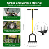 Coopvivi Lawn Aerator Tool - Grass & Soil Aerator for Lawn & Yard Care