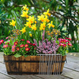 UPMCT 12 Inch Galvanized Garden Landscape Staples Stakes, 25 50 100 PCS Anti-Rust Garden Staples Tent Ground Stakes U-Shaped Landscape Pins for Secure Lawn Fabric, Decoration (50, 12 Inch)