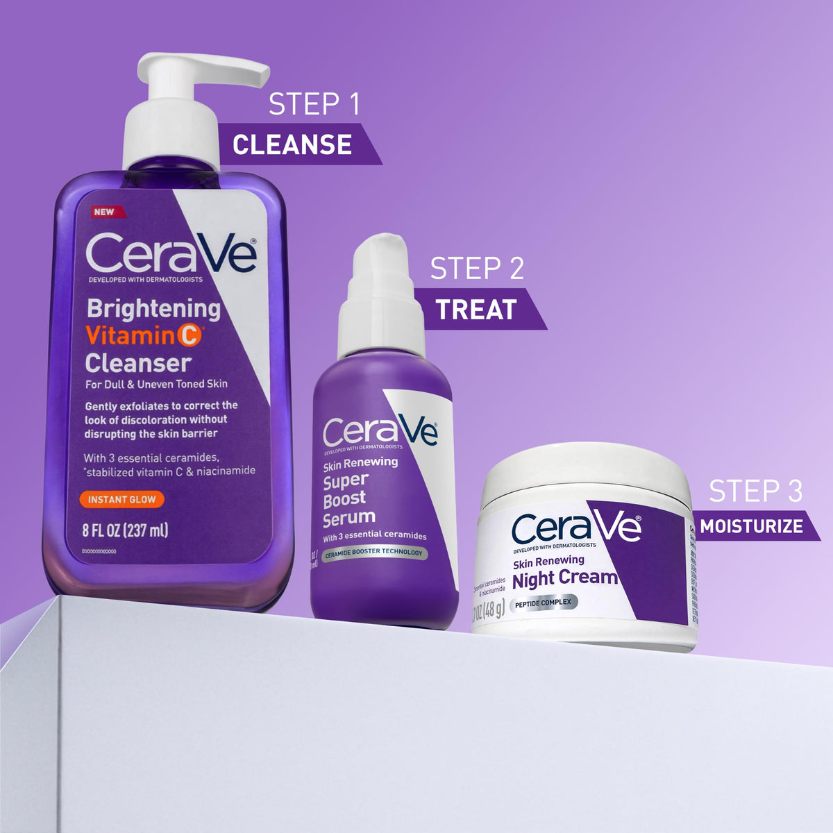 CeraVe Night Cream, Facial Moisturizer with Peptides & Niacinamide, 1.7oz