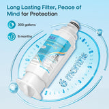 ICEPURE Alkaline DA97-17376B Refrigerator Water Filter Replacement for Samsung HAF-QIN/EXP, DA97-08006C, WD-F45, WS645A RS27T5200SR RS22T5201SR RF28R7201SR RF32CG5400SR RF23M8070SG, Enhances PH, 3Pack
