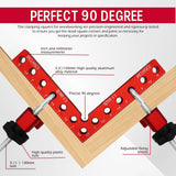 Crafom Corner Clamp for Woodworking, 90 Degree Corner Clamp With Box, Set of 8(3” 5.5”) Aluminum Alloy Right Angle Clamp, Wood Working Tools, Positioning Squares for Frame, Box, Cabinets, Drawers.
