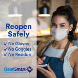 CleanSmart Hospital Disinfectant, Kills 99.9% of Viruses and Bacteria, Hypochlorous Acid Technology, EPA Registered, 4 Gallons (HOCL)