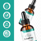 Echo Free Tinnitus Drops - EchoFree Ear Tinnitus Relief for Ringing Ears, Ecofree Liquid Supplement Drops Ear Ringing Health Support Treatment, Eco Eardrops Advanced Vitamin Formula Review (2oz/60ml)