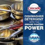 Cascade Automatic Dishwashing Detergent Powder Bulk with Dawn Grease-Fighting Power, Fresh Scent, 72 oz (Case of 7)
